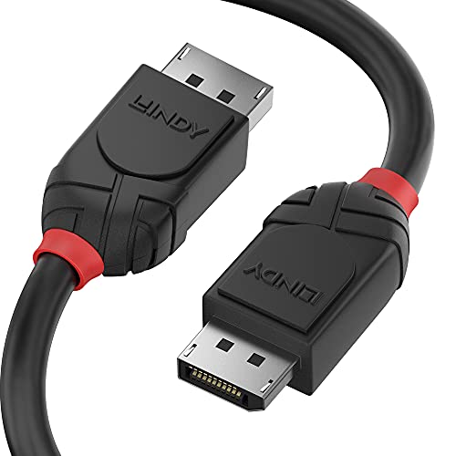 Lindy Cable Displayport 1.2, Linea Black, 1.5M