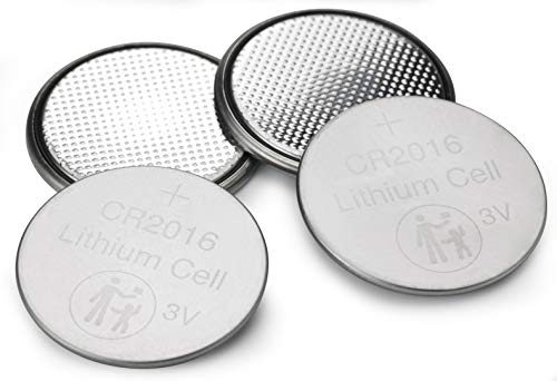 Verbatim Batterie A Bottone Al Litio Premium Cr2016 Confezione Da 4 3V 80Mah - Pile A Bottone Al Litio Per Orologi Chiavi Della Macchina Telecomandi F
