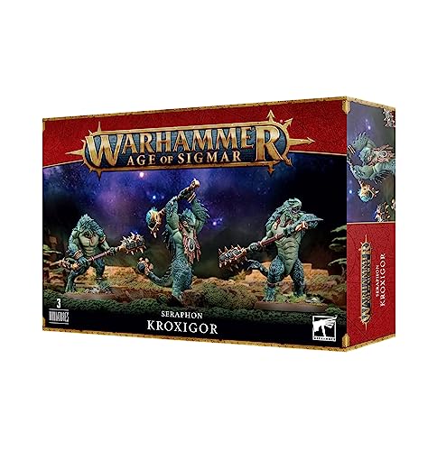 Games Workshop Warhammer Aos - Seraphon Kroxigors