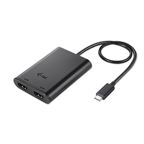 I-Tec Usb-C A Dual Hdmi Video Adattatore 2X Hdmi 4K Per Windows Macos Thunderbolt 3 Compatibile
