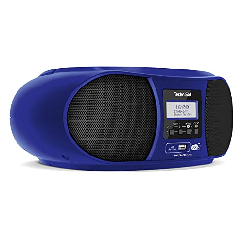 Technisat Digitradio 1990 - Stereo Con Radio Dab+/Fm E Lettore Cd (Streaming Audio Bluetooth, Presa Per Le Cuffie, Usb, Aux In, Funzione Di Ricarica,