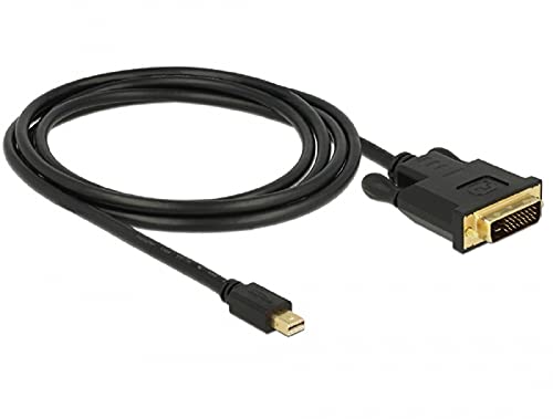 Delock 83989 2M Mini Displayport Dvi-D Nero Cavo E Adattatore Video