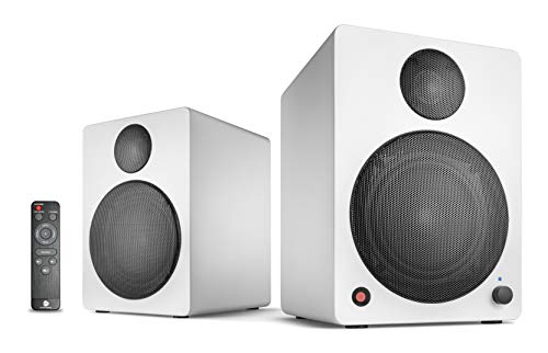 Wavemaster Cube Neo White - Sistema Di Altoparlanti Da Scaffale (50 W) Con Streaming Bluetooth, Connessione Digitale E Telecomando A Infrarossi (66381