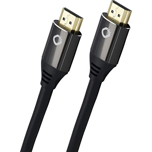 Oehlbach Black Magic Mkii - Cavo Hdmi Ad Alta Velocità 8K Fuhd 60Hz 4320P / 4K 120Hz 2160P - 48 Gbit/S (21:9 Cinema, 3D, Dolby Vision, Dynamic Hdr 10+