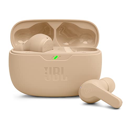 Jbl Wave Beam, Auricolari Wireless In-Ear Bluetooth, Waterproof Ip54 E Antipolvere Ipx2, Deep Bass Sound, Tecnologia Smart Ambient E Voice Aware, Fino