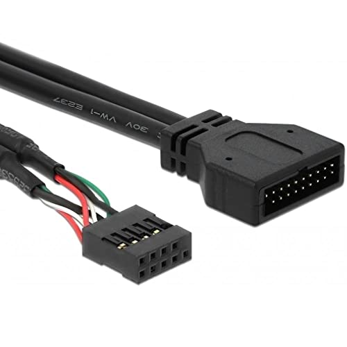 Delock 83281 Cavo Di Interfaccia E Adattatore Usb 3.0 Usb 2.0 Nero