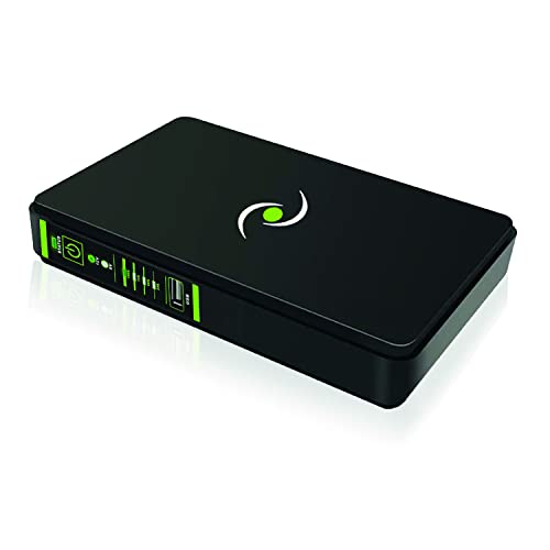 Tecnoware Mini Ups Era Plus Dc 5Vdc/9Vdc/12Vdc, Potenza 25W, Protezione Da Blackout Per Videosorveglianza, Wifi, Modem, Voip, Powerbank 8800Mah, Poe 2