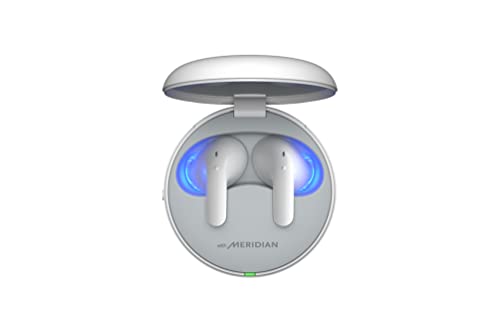 Lg Electronics Tone Free Dt90Q Auricolari Bluetooth In-Ear Con Dolby Atmos, Tecnologia Meridian, Cancellazione Attiva Del Rumore Anc, E Igienizzazione