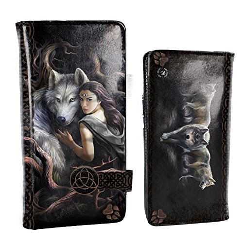 Nemesis Now B3929K8 Soul Bond Anne Stokes Borsetta In Rilievo, 19 Cm, In Pu, 18,5 Cm, Colore: Nero