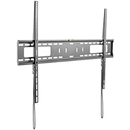 Superior Electronics - Supporto Tv Da Parete Fisso Da 60" A 100" (Extra Slim), Nero Con Livella Inclusa - Supstv007