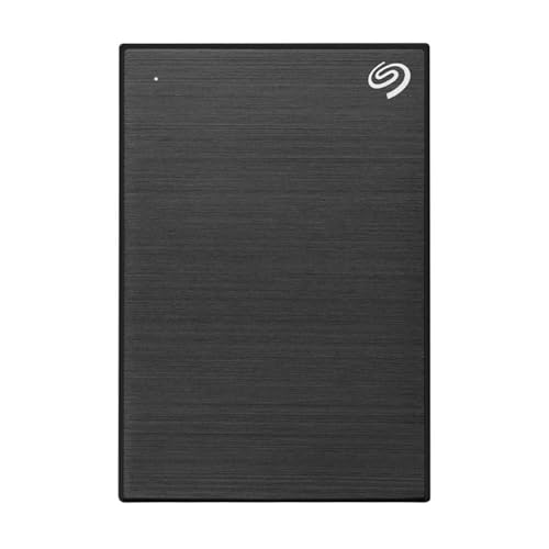Seagate One Touch, 4 Tb, Disco Rigido Esterno Portatile, Crittografia Hardware Attivata Mediante Password, Pc, Notebook E Mac, Usb 3.0, Nero, Con 2 An