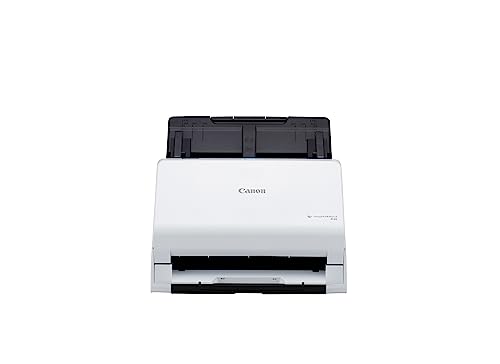 Canon Imageformula R30 Scanner Documentale A4 Con Velocità Di Scansione Fino A 25 Documenti Al Minuto, Adf Da 60 Fogli Compatibile Con Win E Mac