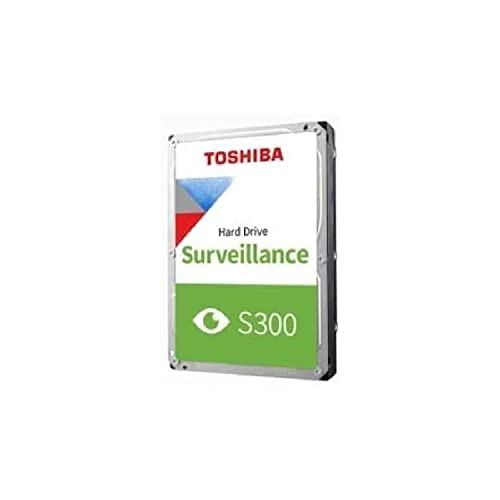 Toshiba 4Tb S300 Surveillance Hdd - 3.5' Sata Internal Hard Drive Supports Up To 64 Hd Cameras At A 180Tb/Year Workload (Hdwt720Uzsva)