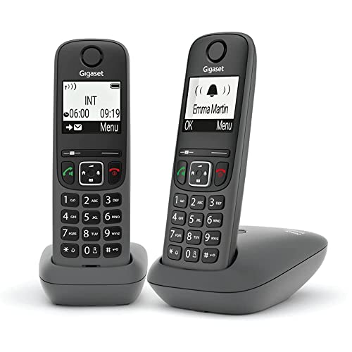 Gigaset Cordless Duo As490 | Nero