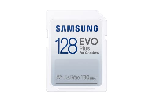 Samsung Memorie Evo Plus Scheda Sd Da 128 Gb, Uhs-I U3, Fino A 130 Mb/S (Mb-Sc128K/Eu)