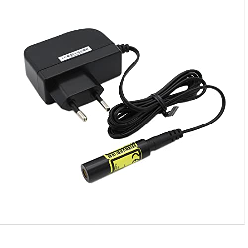 Laserfuchs Linienlaser Rot, 650Nm, 60°, 5V Dc, Ø12X45 Mm, Fokus 1M, Laserklasse 1, Inkl. Netzteil - 70105728