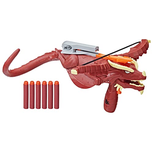 Nerf Dungeons & Dragons - Blaster Nerf Themberchaud E 6 Dardi Nerf Elite, D&D