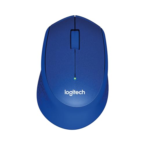 Logitech M330 Silent Plus Mouse Wireless, 2,4 Ghz Con Ricevitore Usb Nano, Tracciamento Ottico 1000 Dpi, Durata Batteria Di 2 Anni, Compatibile Con Pc