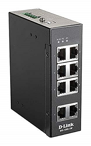 D-Link Dis-100E-8W Switch Di Rete No Gestito L2 Fast Ethernet (10/100) Nero