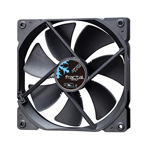 Fractal Design Dynamic X2 Gp-14 Computer Fan - Silent Fan - High Airflow – 140X140X25 Mm – 1000Rpm – Fdb-Bearings – Trip Wire - Aerodynamically Shaped