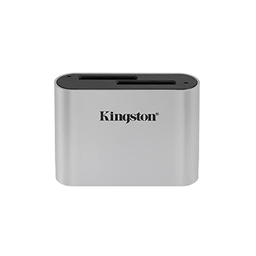 Kingston Wfs-Sd Workflow Lettore Sd Usb3.2 Gen1 Dual-Slot Sdhc/Sdxc Uhs-Ii