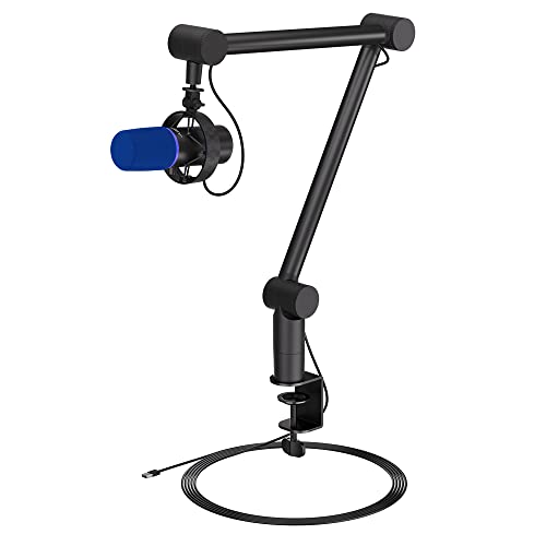 Endorfy Solum Broadcast, Usb Microphone, Adjustable Studio Boom Arm, Dual-Function Mute And Gain Knob, 3,5Mm Minijack Output | Ey1B008