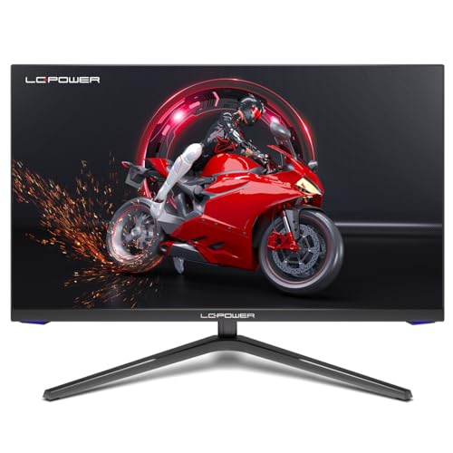 Monitor Gaming 27 Pollici Con Adaptive Sync, 180 Hz, Qhd 2560X1440, Overdrive, Pip, Pbp, Gravity-Sensor, E Standfuß Regolabile - Lc-M27-Qhd-180
