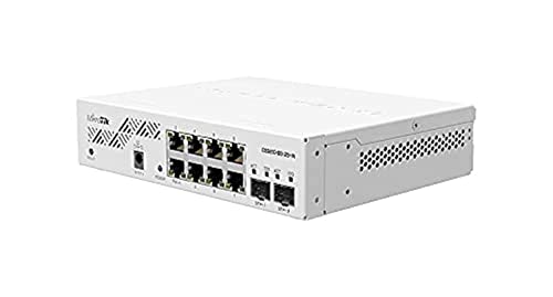 Mikrotik Css610-8G-2S+In Network Switch Gigabit Ethernet (10/100/1000) Power Over Ethernet (Poe) White