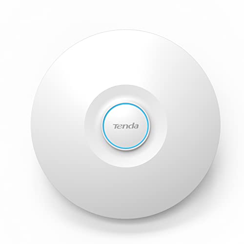 Tenda Access Point Wifi 6 Ax3000 I29, Access Point 3000Mbps, Dual Band, Gestione Centralizzata, Fino A 256 Dispositivi, Mu-Mimo, Ofdma, Montaggio A Pa