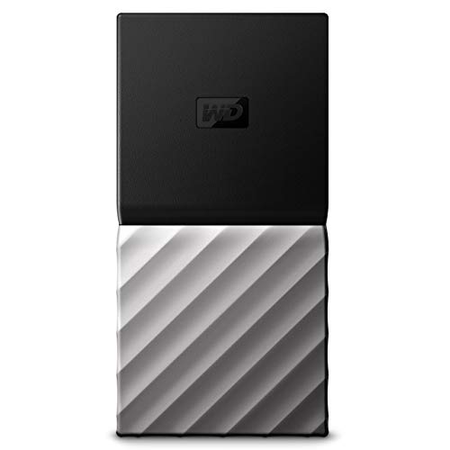 Western Digital Wdbkvx0020Psl-Wesn My Passport Portable Ssd 2Tb, Argento Nero
