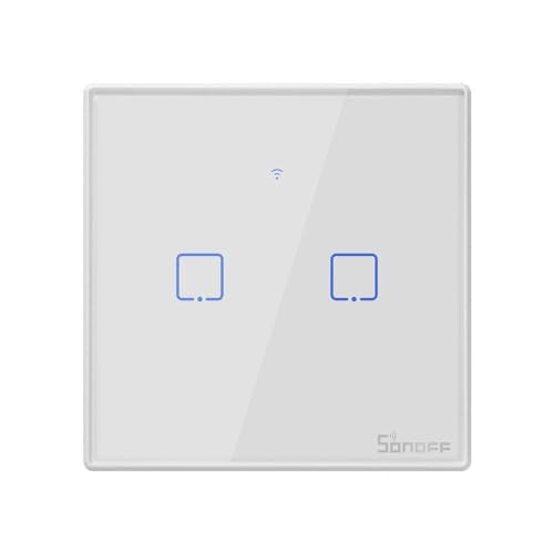 Sonoff Smart Switch Wifi + Rf 433 T2 Eu Tx (2-Channel)