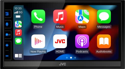 Autoradio Digitale Da 6,8" Con Wi-Fi, Dab Tuner & Bluetooth, Jvc Kw-M785Dbw