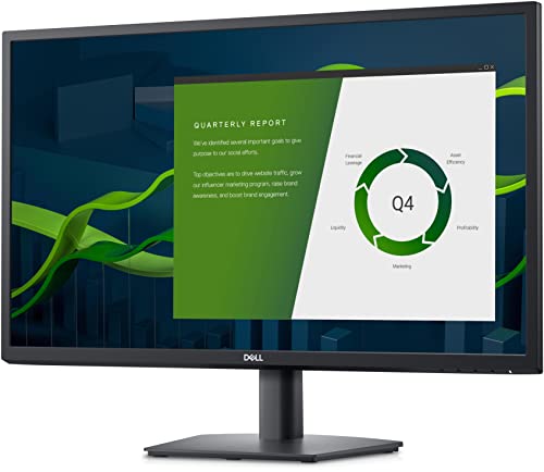Dell 68,6Cm/27'' (1920X1080) E2722H 16:9 5Ms Ips Vga Displayport Vesa Full Hd Nero