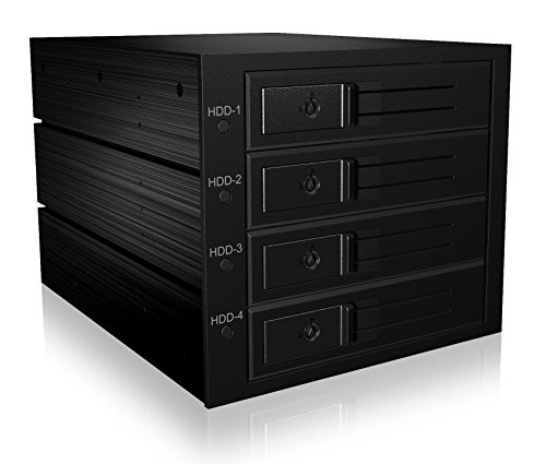 Icybox Ib-564Ssk Backplane Per 4 X 3,5" Sata/Sas/Hdd