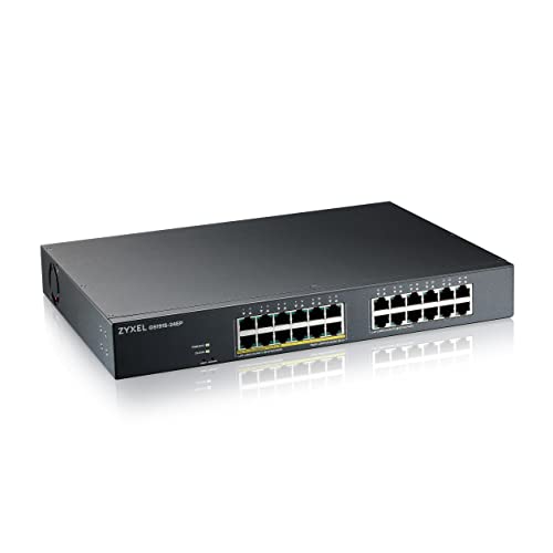 Zyxel Gs1915-24Ep Managed L2 Gigabit Ethernet (10/100/1000) Power Over Ethernet (Poe) 1U Black