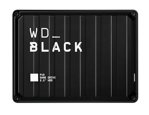 Wd_Black P10 2Tb Game Drive Hdd Portatile Usb 3.2 Gen 1 Tipo A Compatibile Con Playstation, Xbox, Pc E Mac
