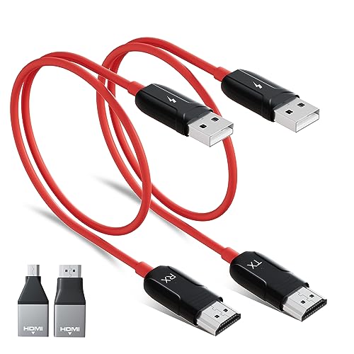 Trasmettitore E Ricevitore Hdmi Wireless, Full Hd 1080P Hdmi Wireless Extender Supporta Schermo A Specchio Da 2,4/5 Ghz Per Streaming Video/Audio/File