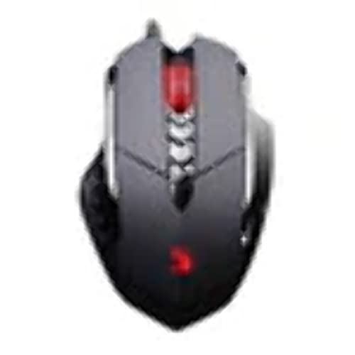 A4 Tech V7M Bloody Gun3 - Mouse Da Gioco Wireless, 7 Tasti, Nero/Rosso