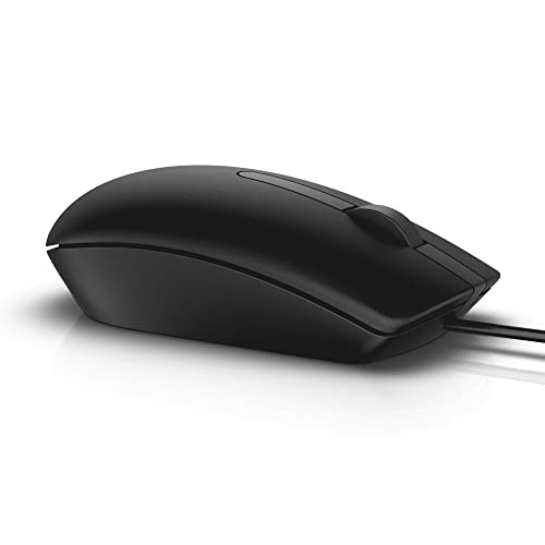 Dell Ms116-Bk Mouse Ottico Usb, Colore Nero