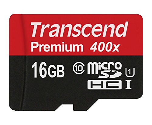 Transcend Ts16Gusdcu1 Scheda Di Memoria Microsdhc Da 16 Gb Senza Adattatore, Classe 10 U1