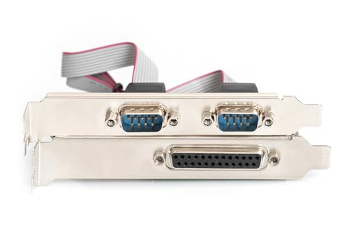 Digitus Ds30040 Scheda Pci Express Con 2 Porte Seriali 9 Poli E 1 Porta Parallela 25 Poli