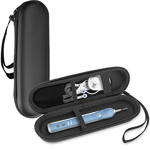 Procase Custodia Da Viaggio Spazzolino Elettrico, Custodia Rigida In Eva Portaoggetti Con Tasca In Rete Per Accessori