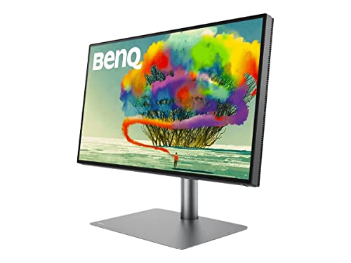 Benq Pd2725U Designer Monitor (Tecnologia Aqcolor, 27 Pollici, 4K Uhd, Ips, P3 Wide Color, Ricarica Thunderbolt / Usb-C, Dp / Hdmi, Kvm, Hdr 400) Comp