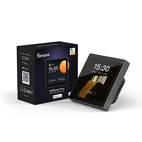 Sonoff Nspanel Pro Pannello Di Controllo Smart Home, Hub Zigbee 3.0 Integrato, Termostato Wireless, Controllo App, Scena Intelligente, Chiamata Interf
