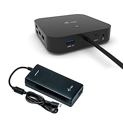 I-Tec Usb-C Dual Display Docking Station With Power Delivery 100 W Universal Charger 112 W