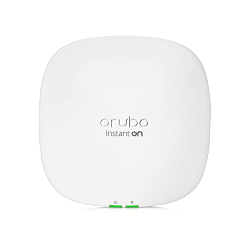 Hpe Aruba Instant On Ap25 .11Ax 4X4 Wlan Access Point | Rw Rest-Of-World Model | Power Source Not Included (R9B28A)