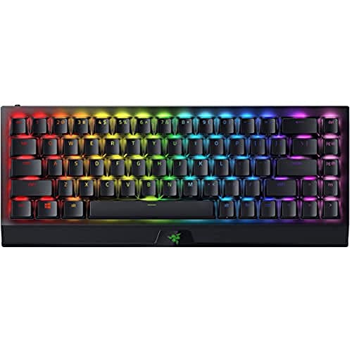 Razer Blackwidow V3 Mini Hyperspeed, Interruttore Giallo,, Tastiera Da Gioco Meccanica Wireless Al 65%, Interruttori Silenziosi, Tasti Fantasma, Bluet