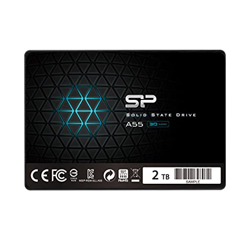 Silicon Power Ace A55 2Tb Sata Iii 6Gb/S 2.5 Ssd 560/530 Mb/S