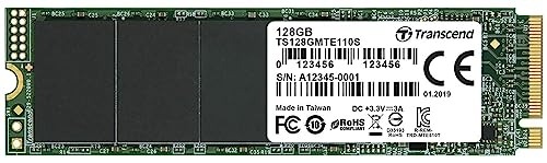 Transcend Mte110S - Ssd M.2 Pcie Gen 3X4 Nvme 128Gb - Ts128Gmte110S