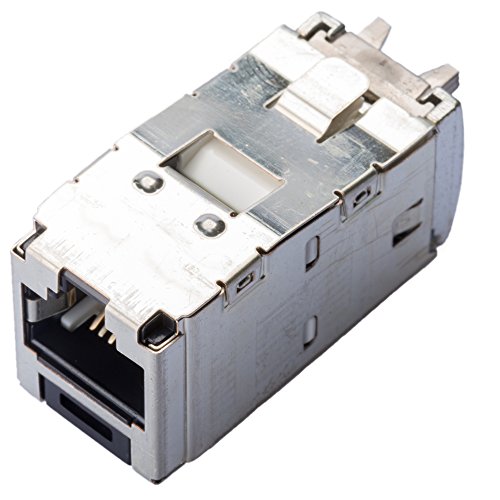Panduit Mini-Com ® Tx6 (Tm) 10 Gig (Tm) Shielded Jack Module – Tg Style – Adattatore Per Cavo, Grigio, Rj-45